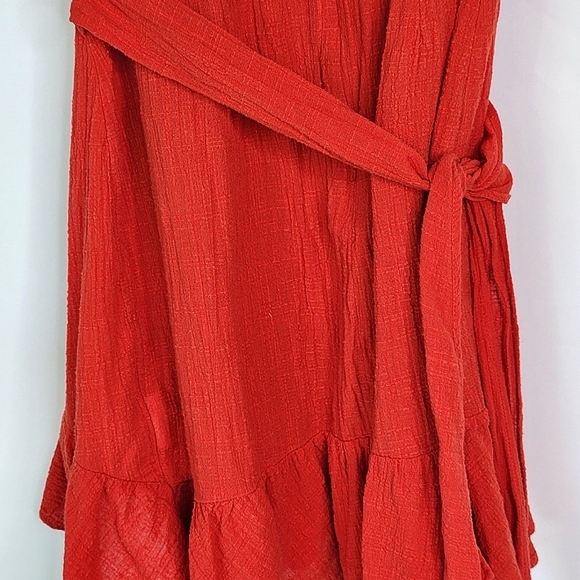 Pilgrim dress short red Secret Lover 100% cotton dress - Picture 10 of 11